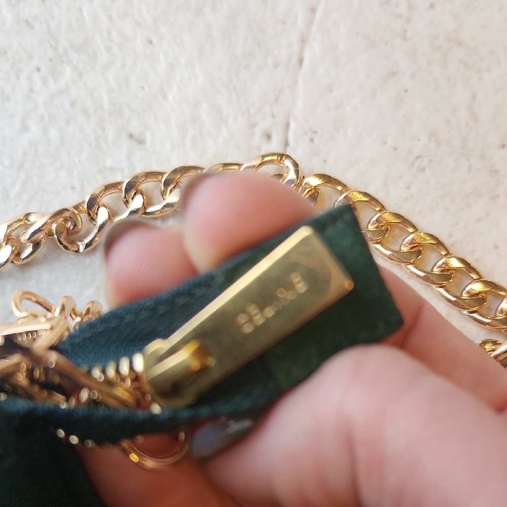 Authentic Celine Emerald Green Crossbody Bag - Picture 9 of 9